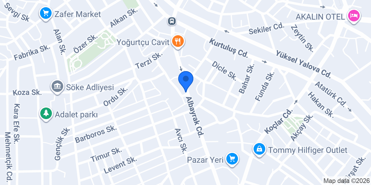 Hakan Kunduz Ekmek Fırını konumu