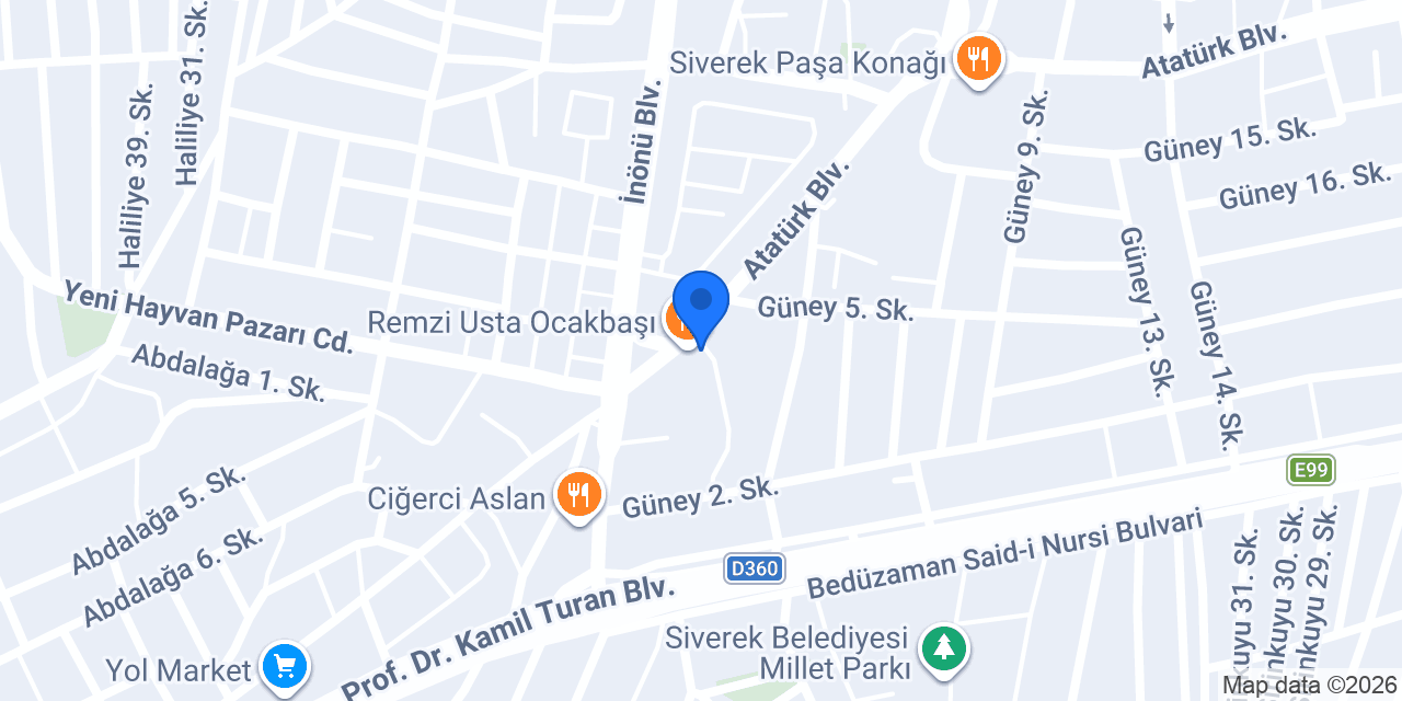 AVUKAT SABRİ GÜNGEN konumu