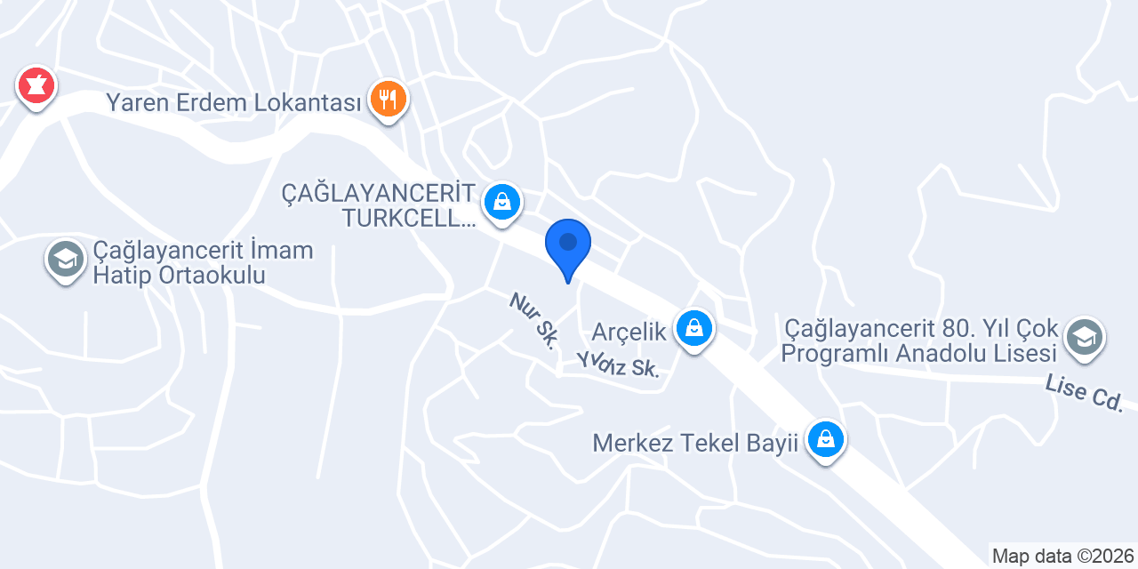 Yiğit Cam Hırdavat konumu