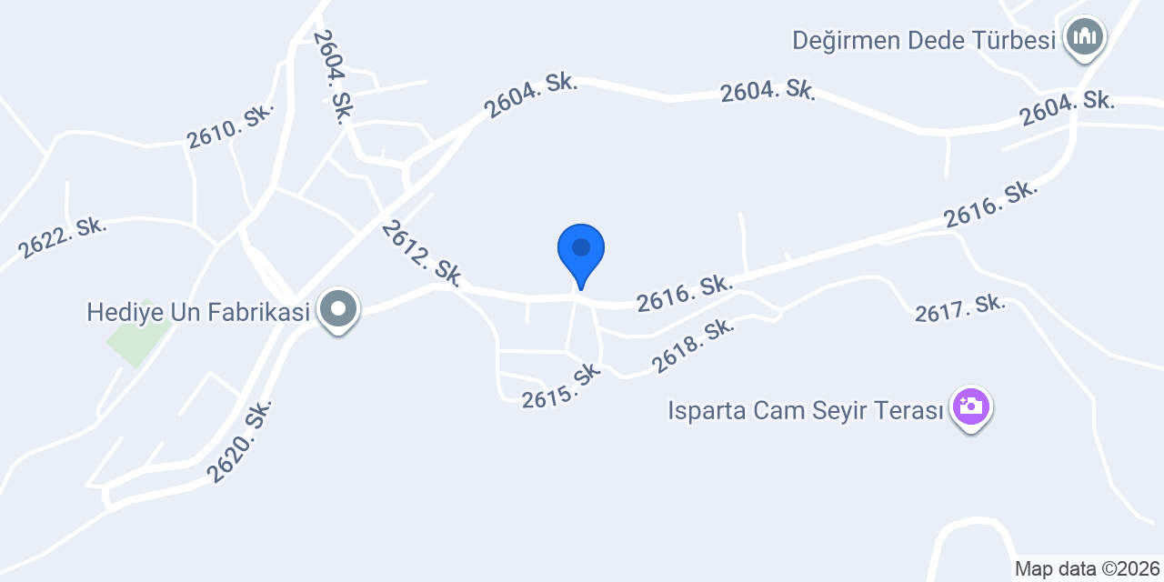 Dere Un Fabrikası konumu