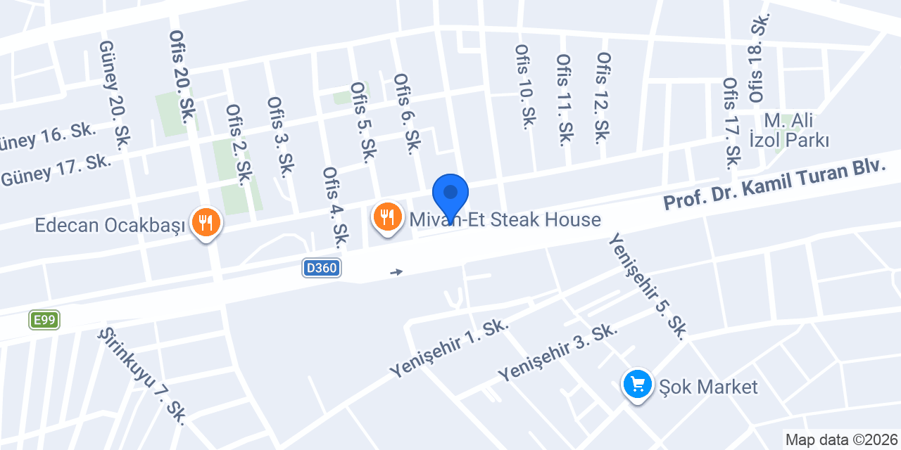 Calipso Balıkçılık ve Tavukçuluk Siverek konumu