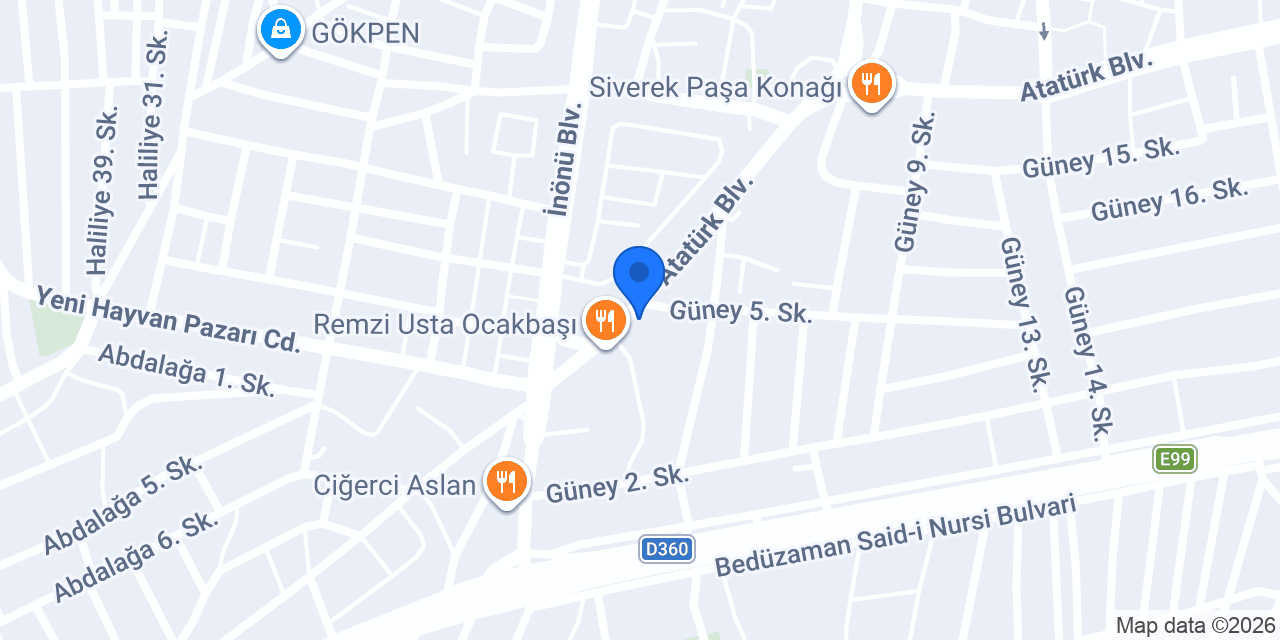 SİVEREK GOLDEN BABY SPA konumu