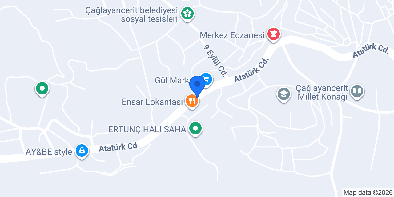 Hacıalioğlu Çiğ Köfte konumu