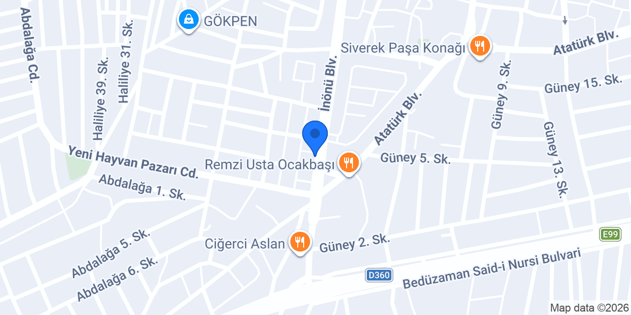 Siverek Tarım konumu