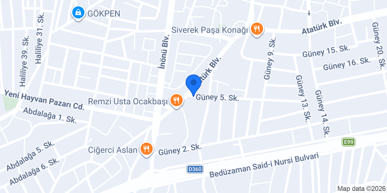 ÇÖZÜM OTO ANAHTAR konumu