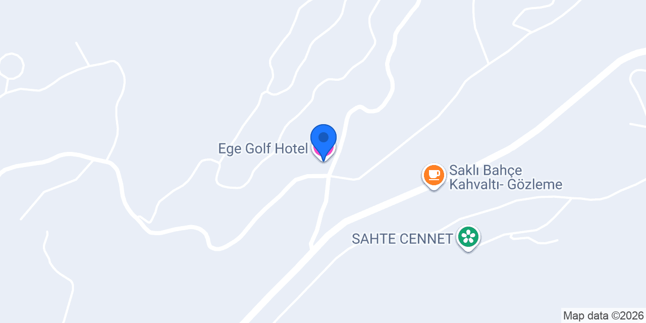 Ege Golf Hotel konumu