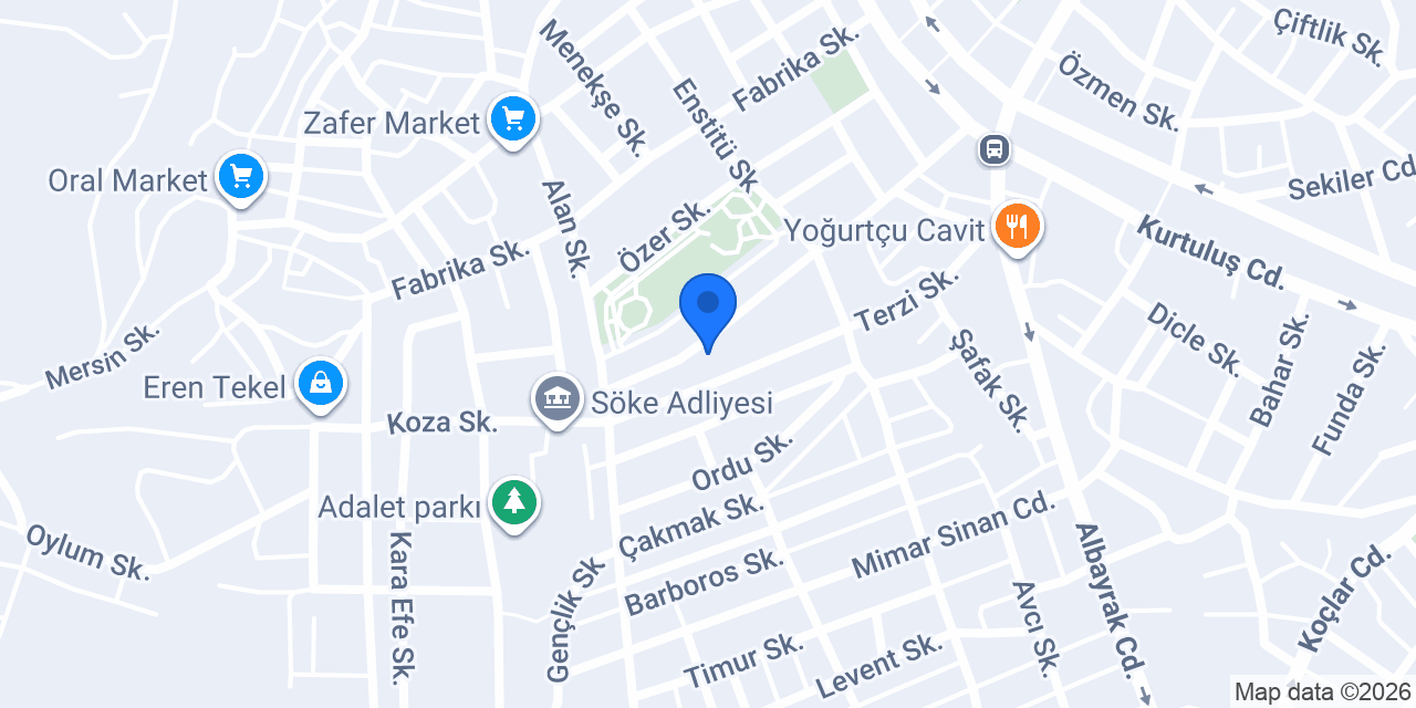 Avukat & Arabulucu Vildan USTABAŞI konumu