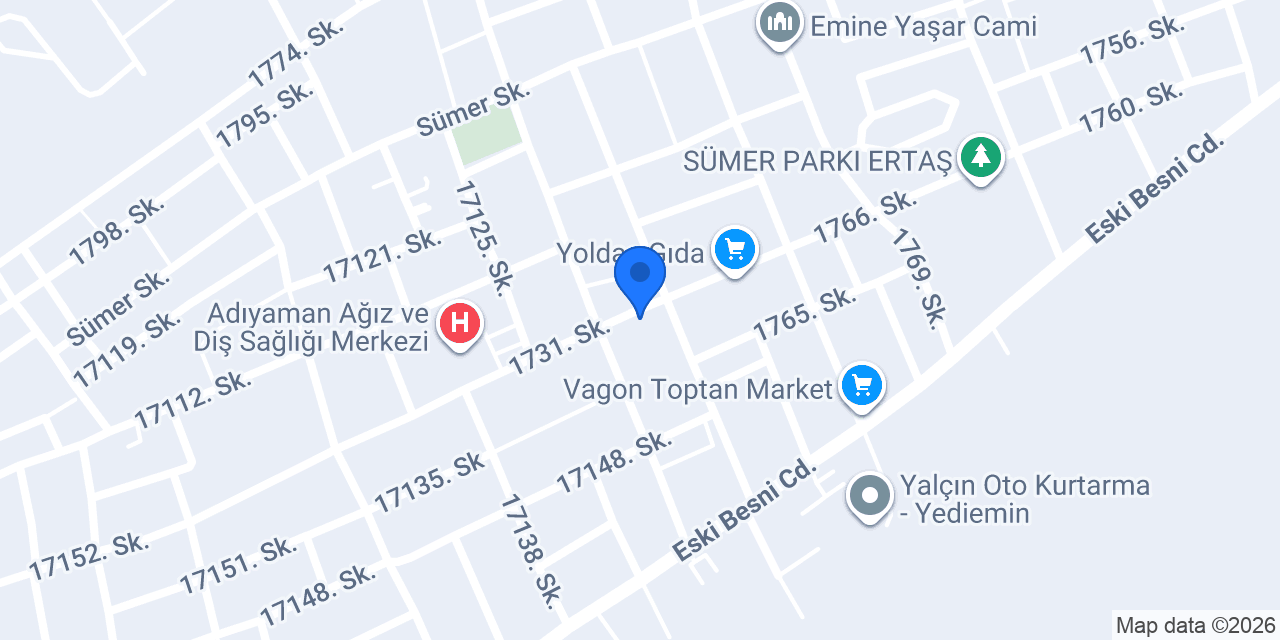 Acil Sümer Diş kliniği konumu