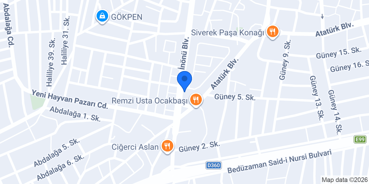 Gümüştaş Elektronik konumu