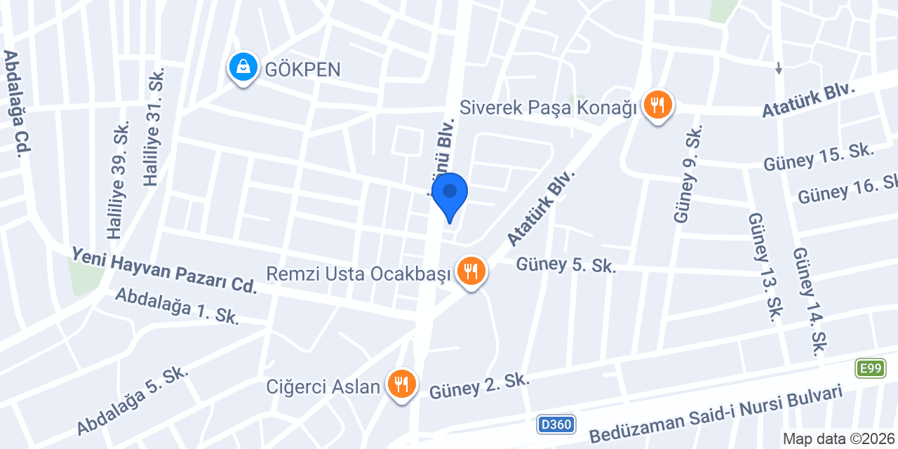 Siverek Eczanesi konumu