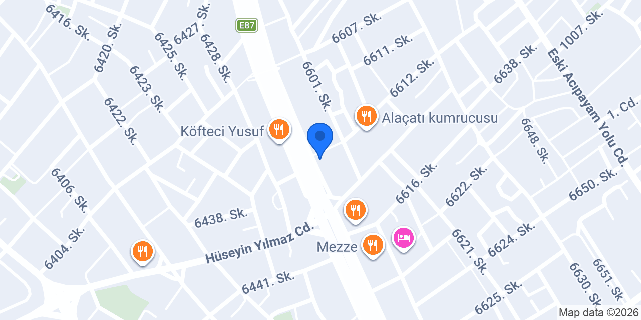 Casa Mobilya Denizli konumu