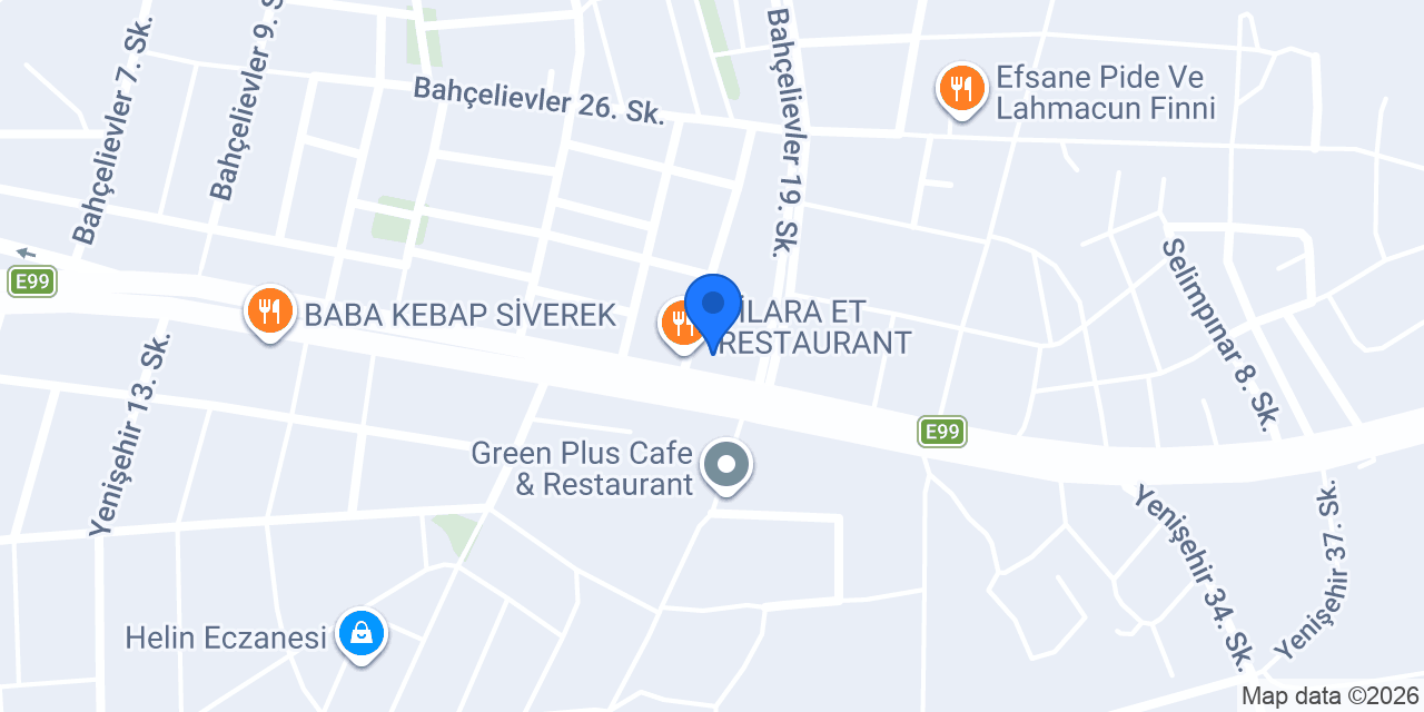 AKKILIÇ OTO LASTİK konumu