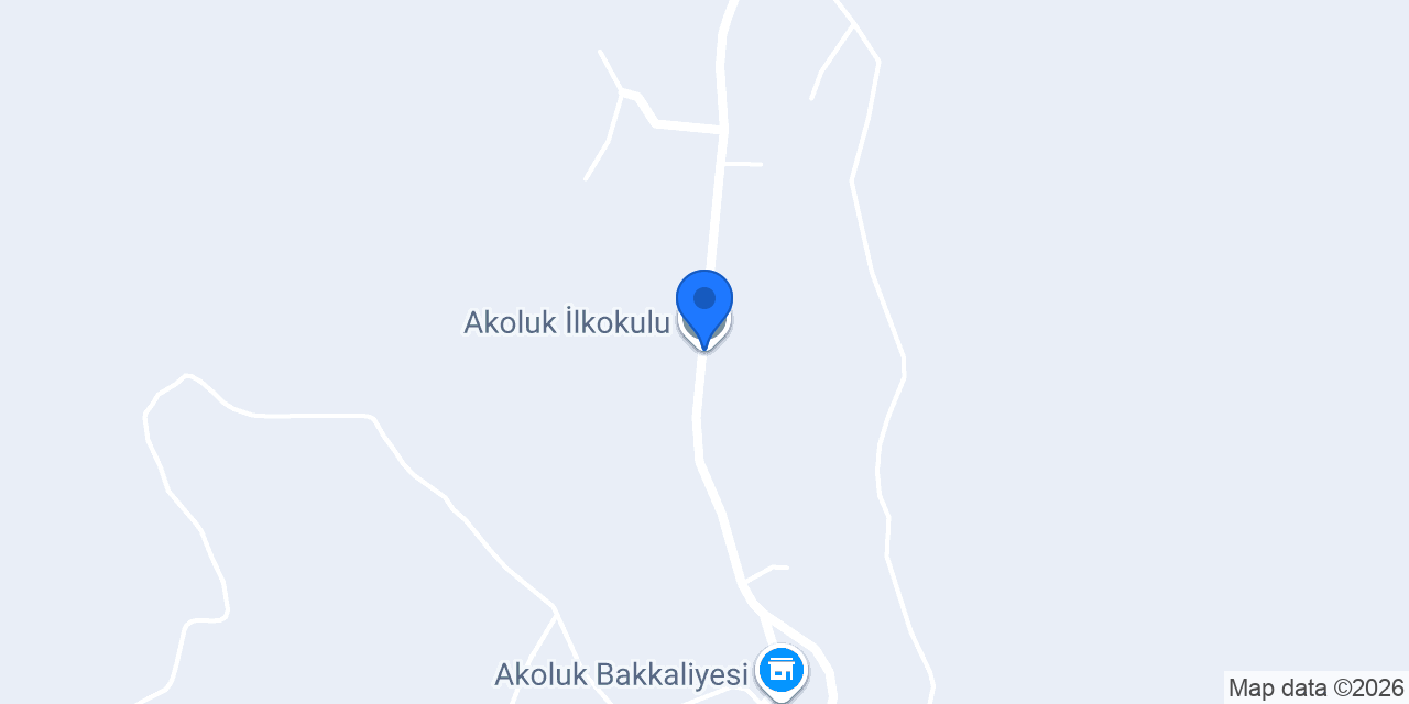 Akoluk İlkokulu konumu