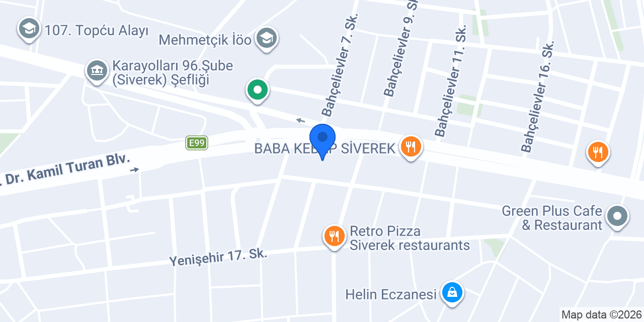 Fıratlı mobilya mağazası konumu