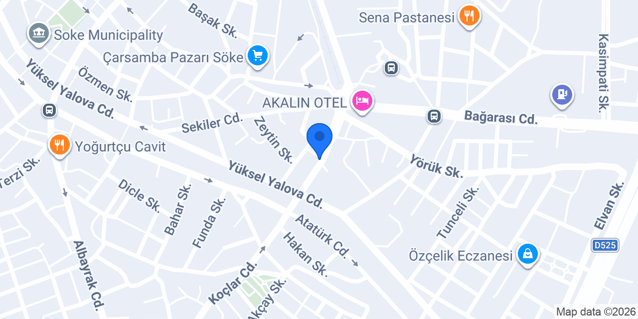Söke-vet Veteriner Kliniği konumu