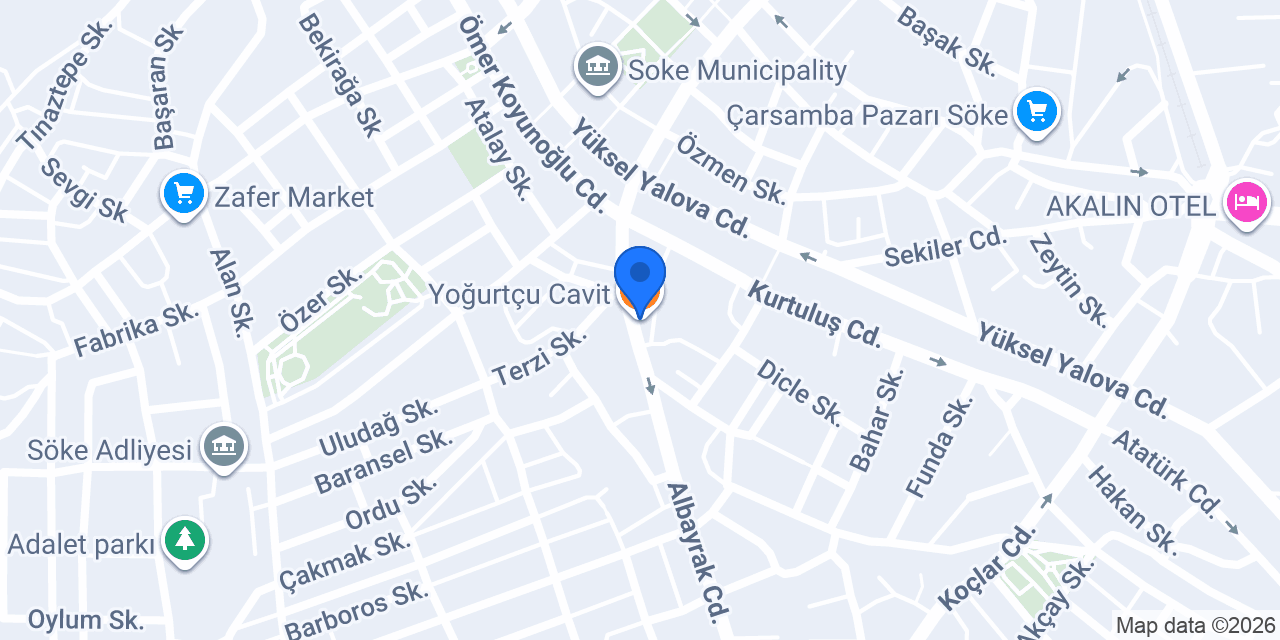 Yoğurtçu Cavit konumu