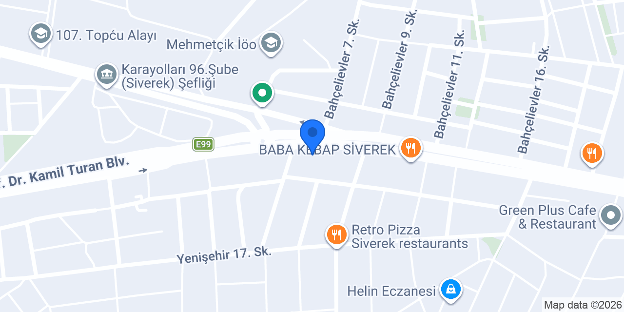 Yenişehir Unlu Mamülleri konumu