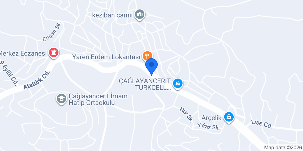 Reyhan Çiçek Evi konumu