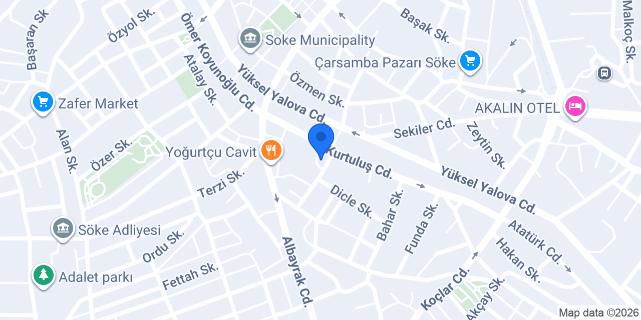 Yurtiçi Kargo Söke konumu