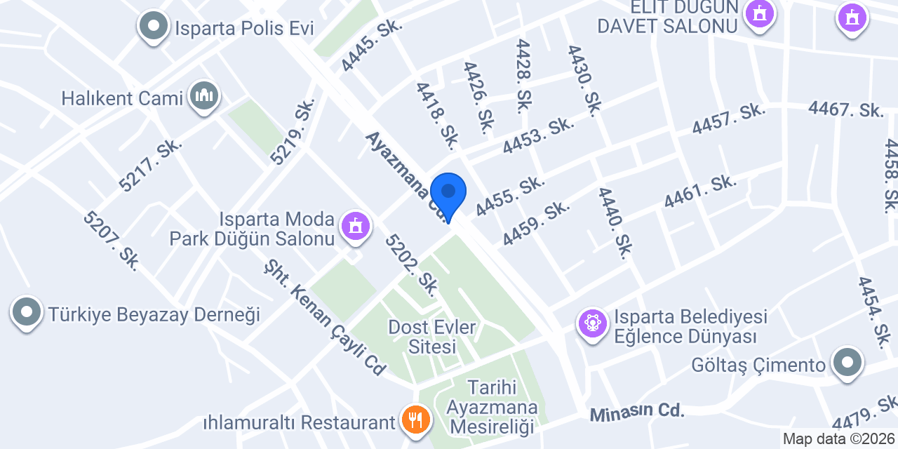 Ayazmana Taksi konumu