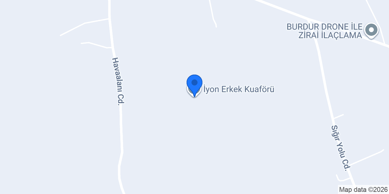 İyon Erkek Kuaförü konumu