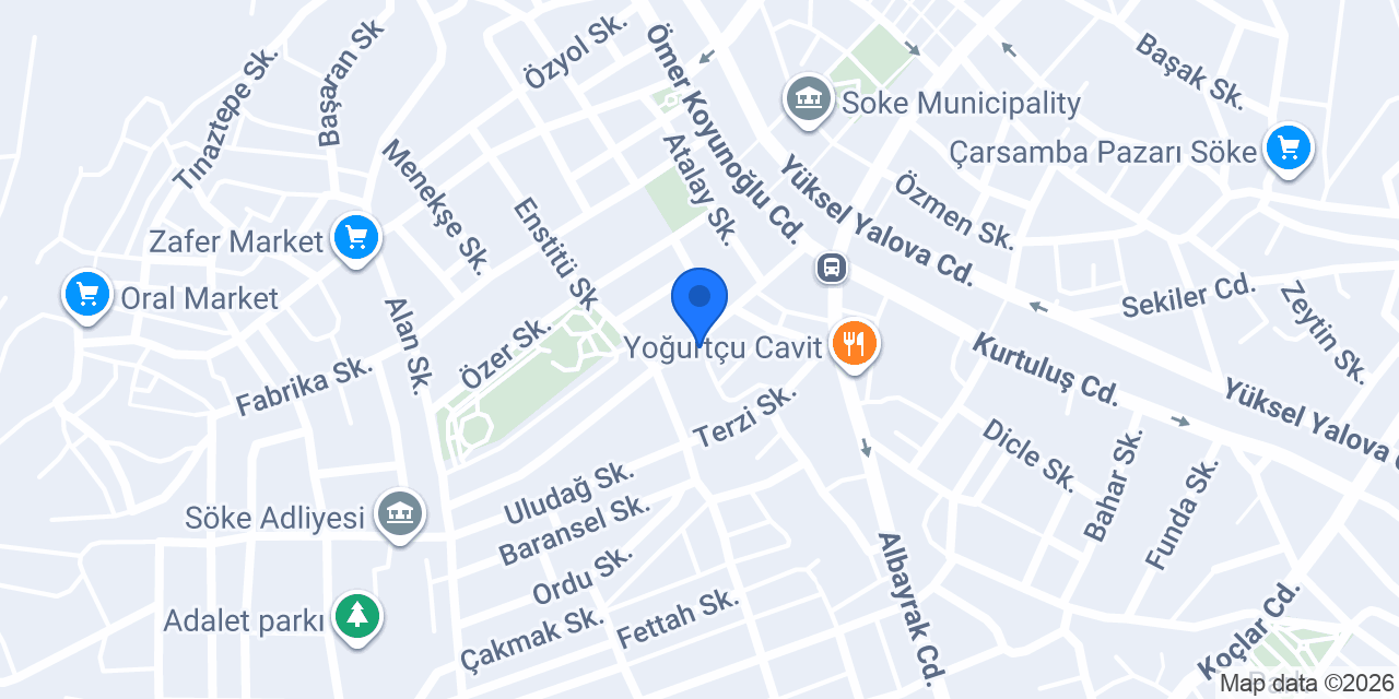 Örekçi Oyun Salonu konumu