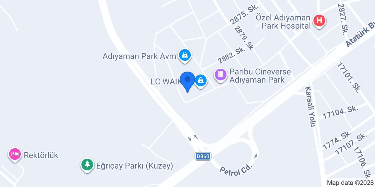 Gloria Jean’s Coffees Adıyaman konumu