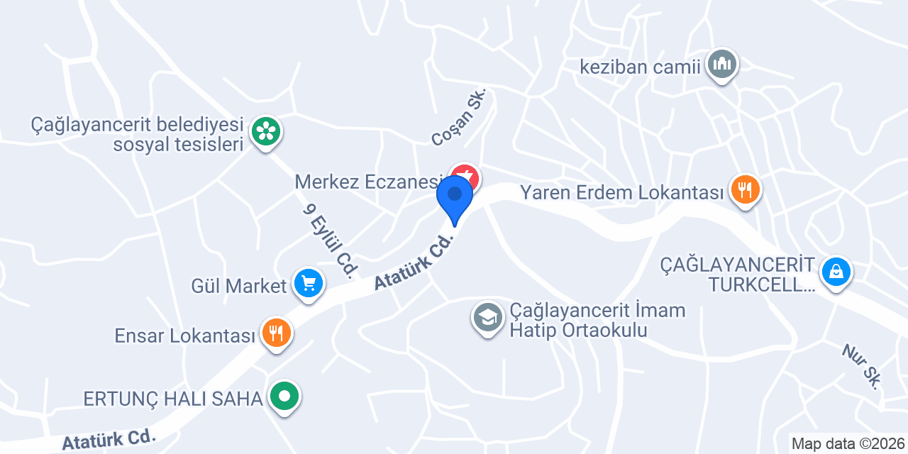 Gündem Döner Salonu konumu
