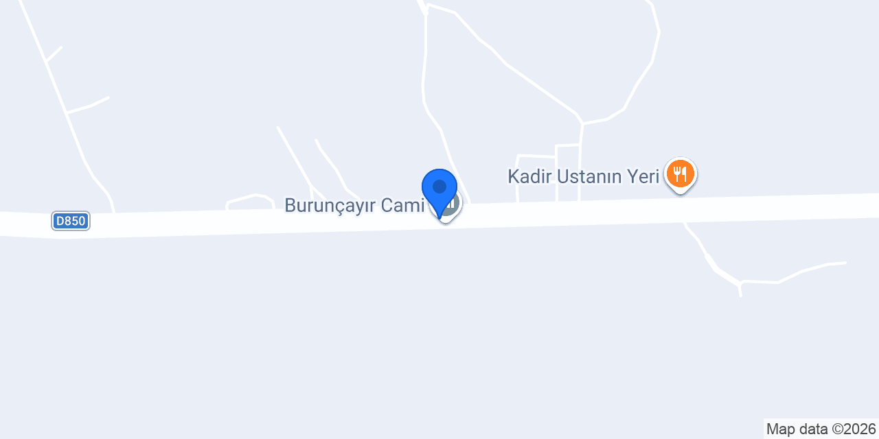 Burunçayır Ortaokulu konumu