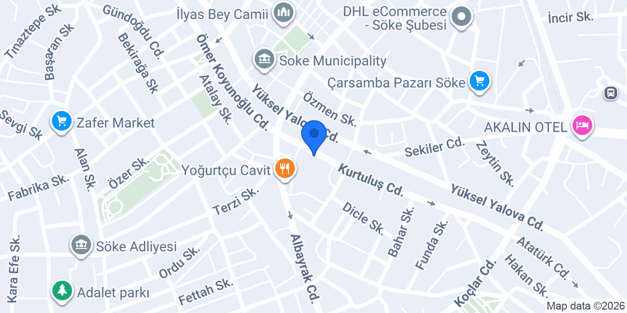 Sökeliler Gıda Market konumu
