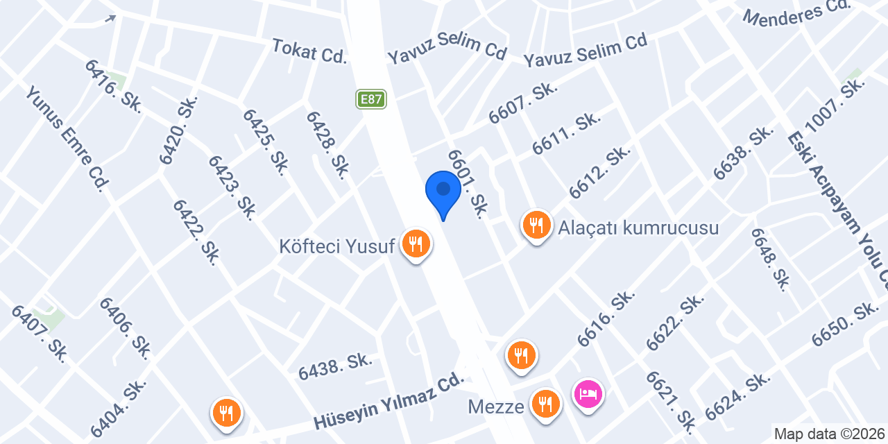 Weltew Home Denizli konumu