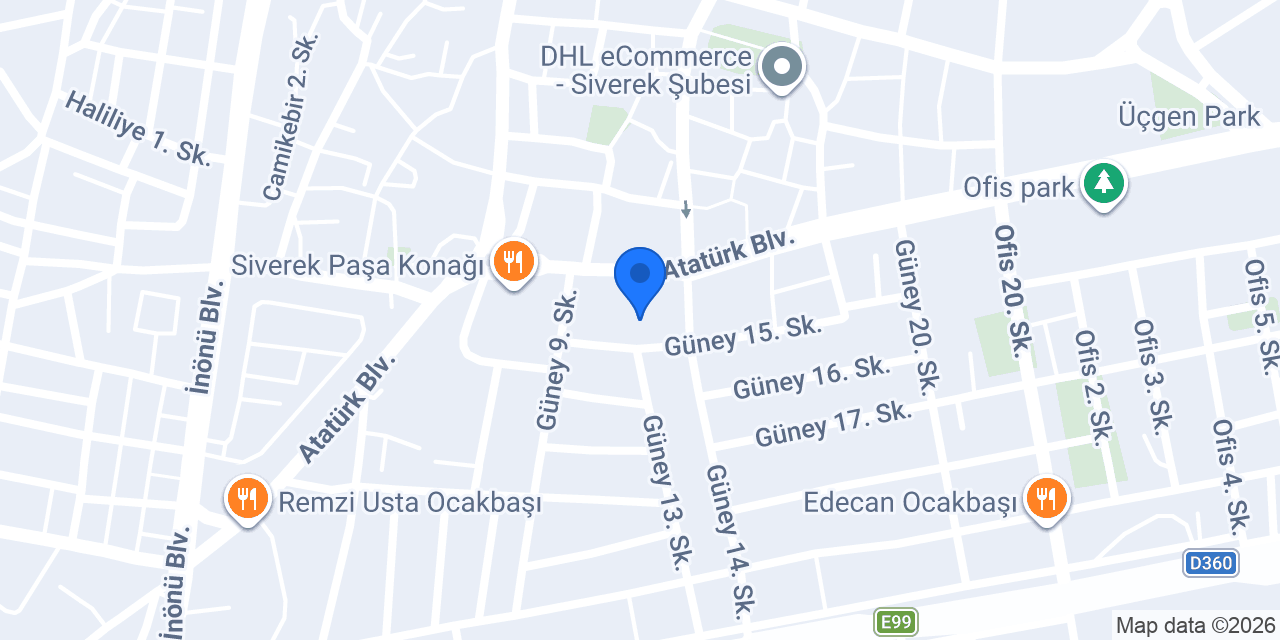 Gazipaşa İlköğretim Okulu konumu