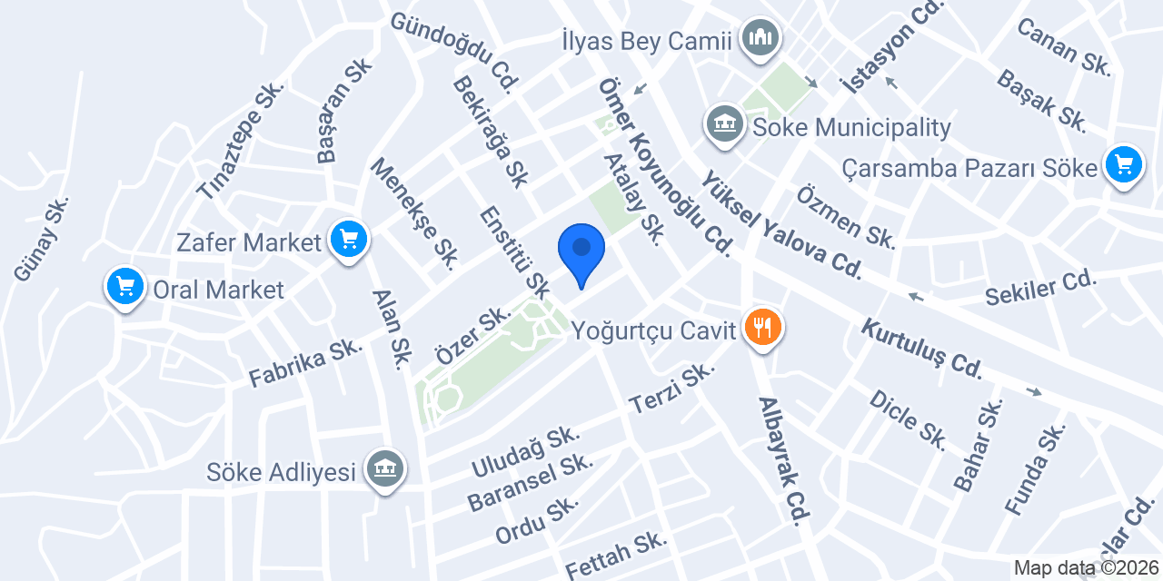 Çetintürk Isıtma Soğutma konumu