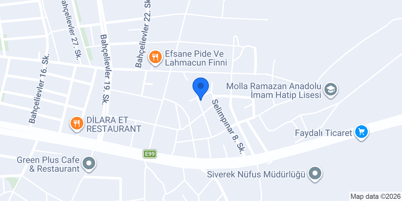 Dostlar Gıda konumu
