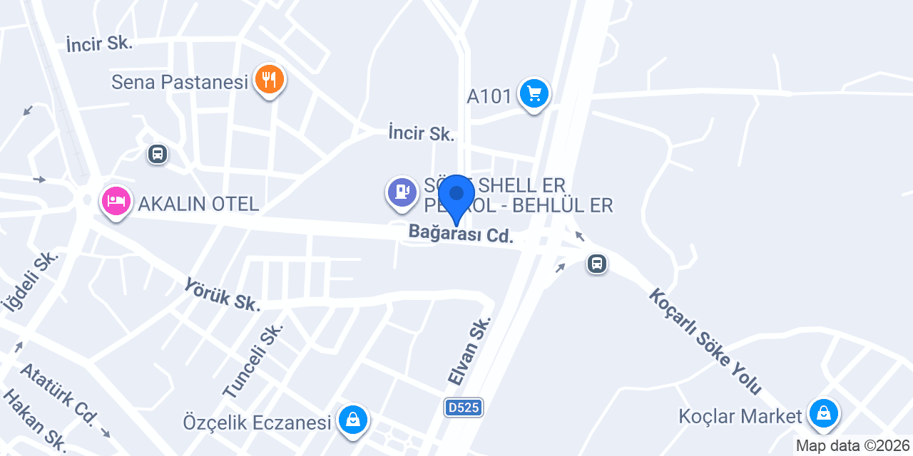 CEN-TEK İNŞAAT A.Ş. konumu