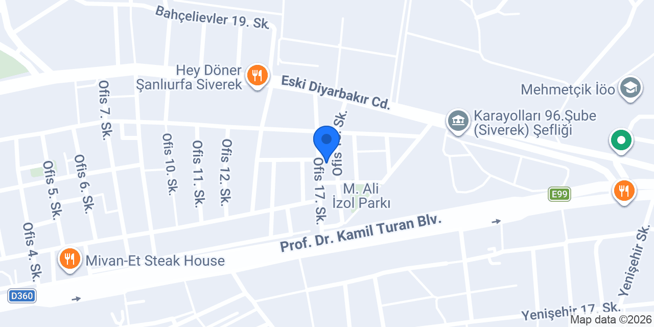 Profesyonel İngilizce Kursu (Professional English Course) konumu