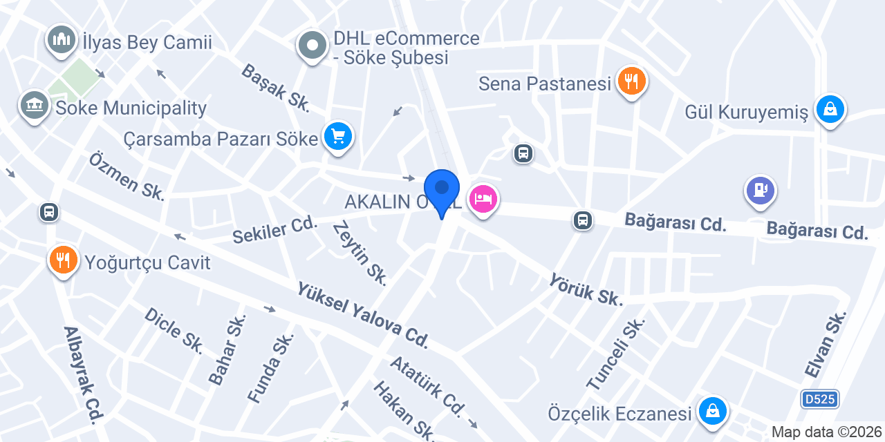Seç Turizm Söke Otogar Şubesi konumu