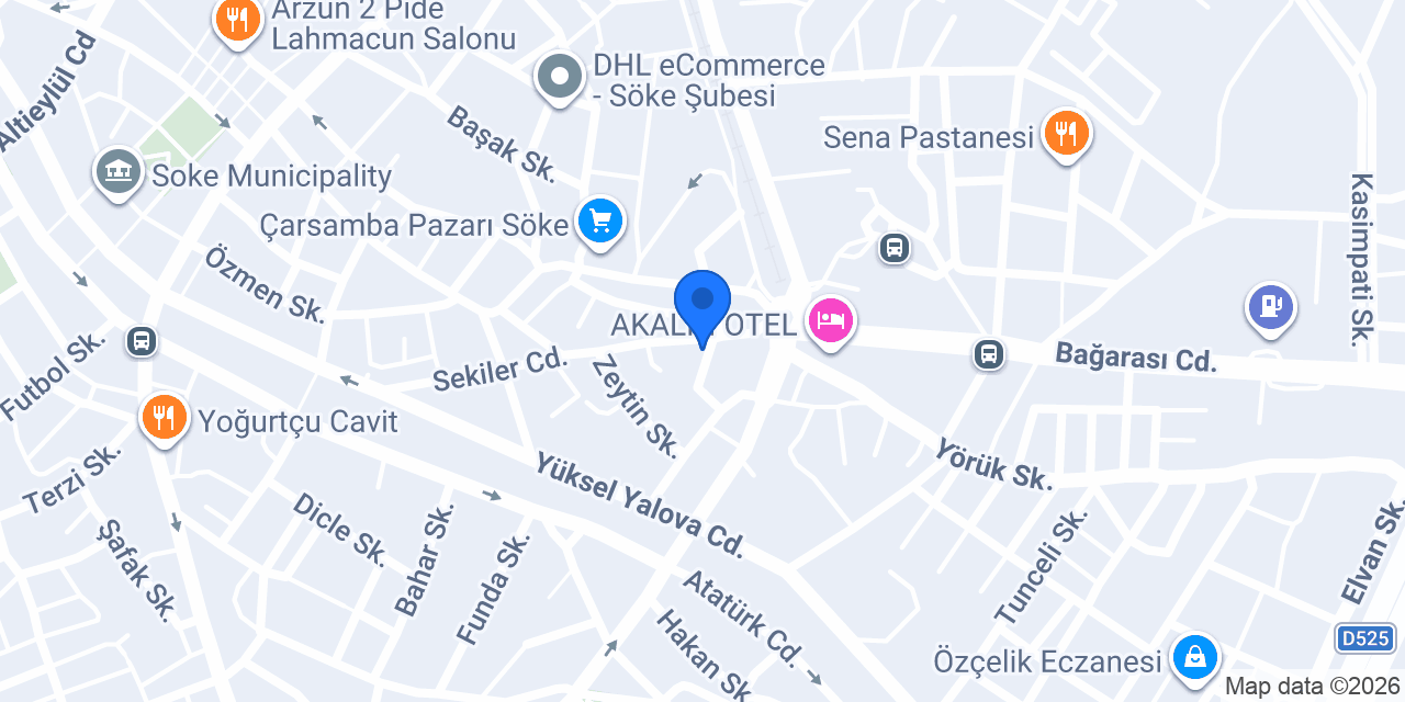 Gençdal Yapı Market konumu