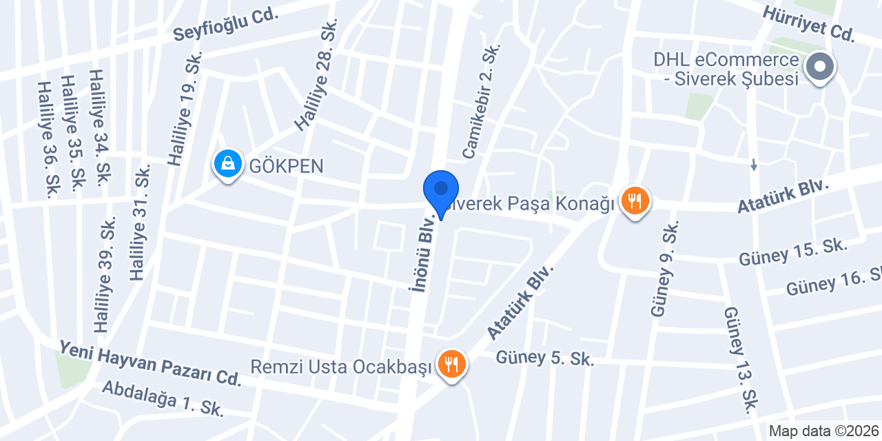 Bulvar Eczanesi konumu