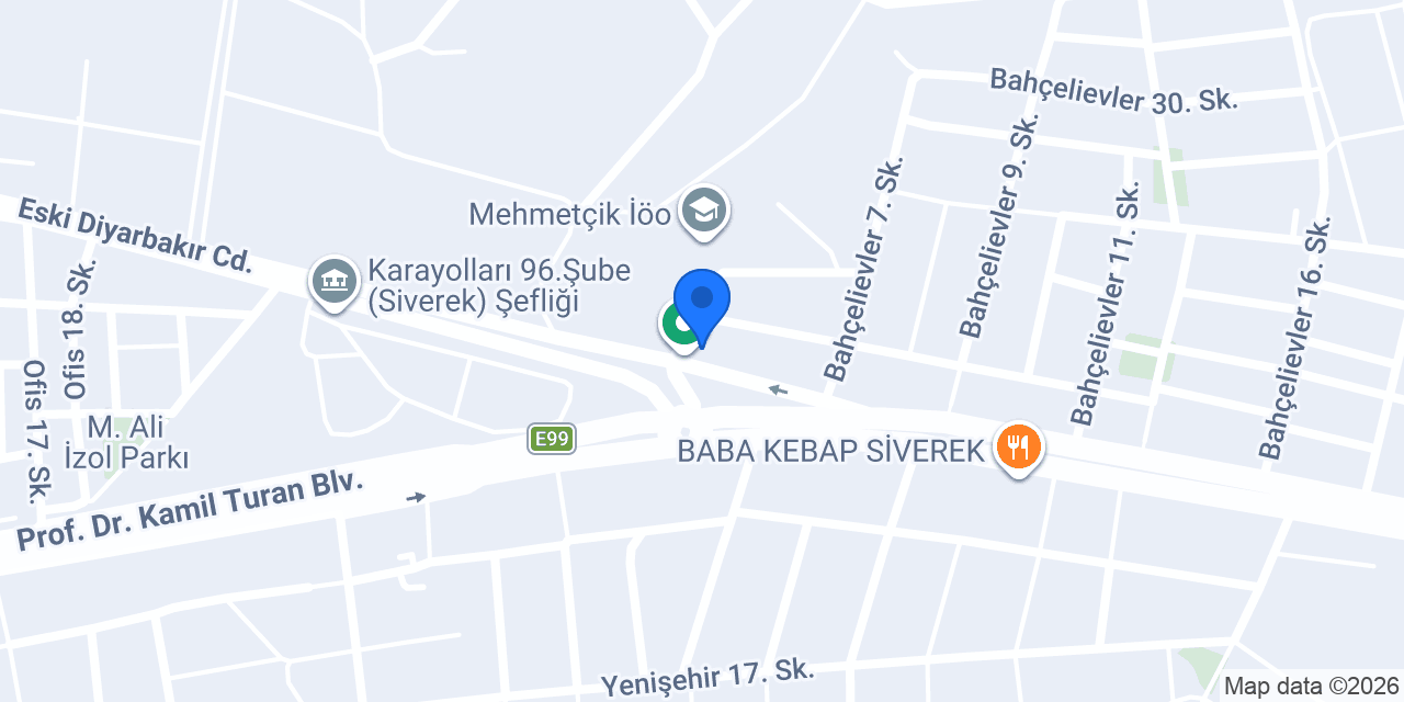İzgör cafe Restaurant konumu