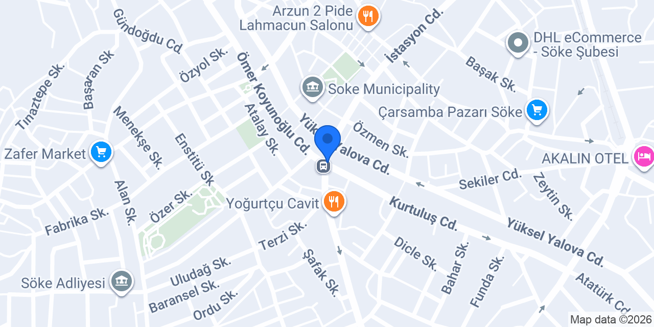Birlik Taksi konumu
