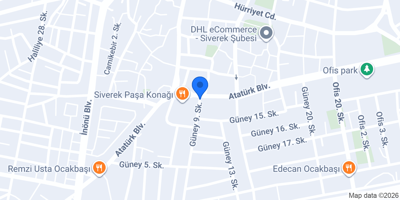 Siverek Paşa Konağı Taksi konumu