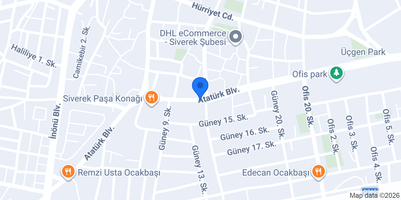 Paşa Ambalaj Siverek konumu