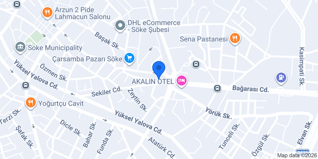 Kılıç Unlu Mamulleri konumu