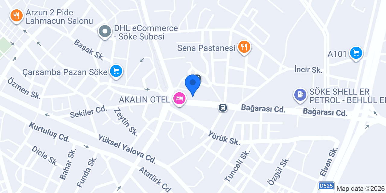 AĞRI SES SÖKE konumu