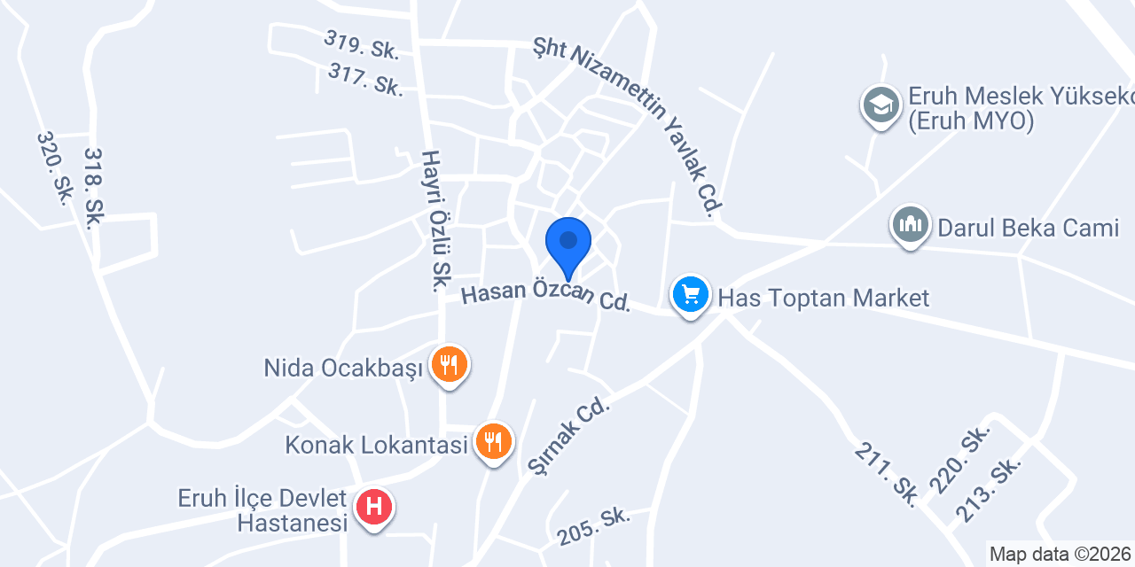 Özel Dolphin Diş Kliniği konumu