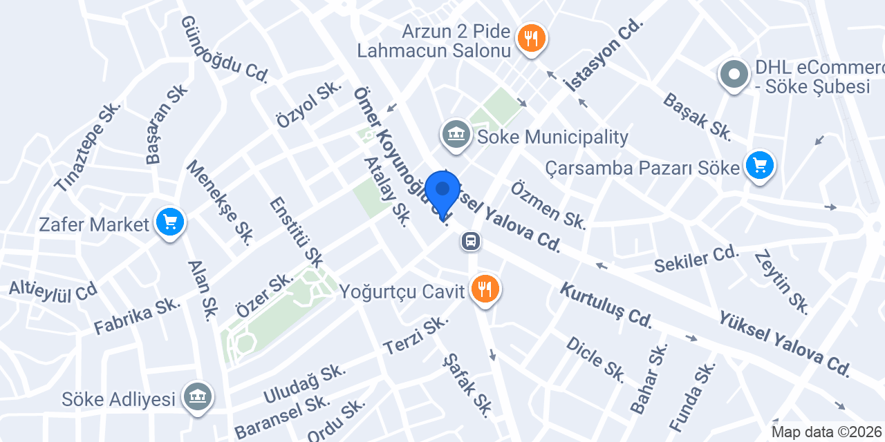 Ali Çavuş Baklavaları konumu