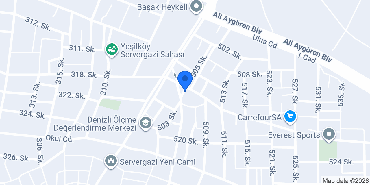 Koçlar Et Market konumu