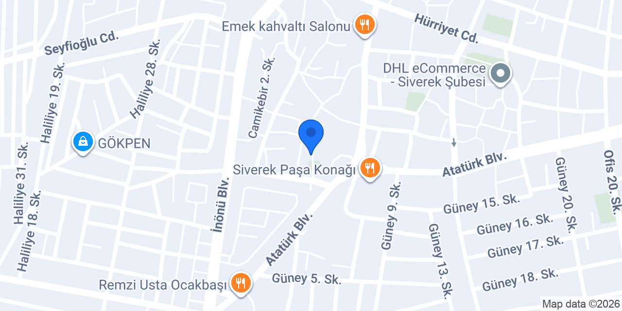 EGE ELEKTRİK SİVEREK konumu