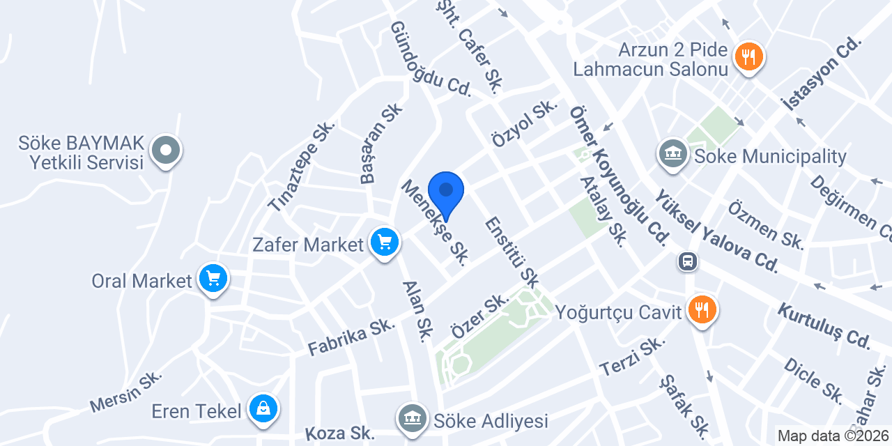 Söke Altı Eylül Ekmek Sanayi konumu